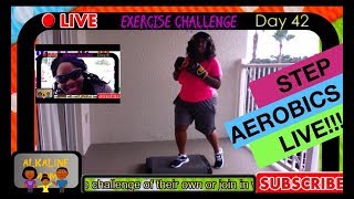 Workout - Exercise Challenge Day #42 | Step Aerobic Workout | Fat to Fit