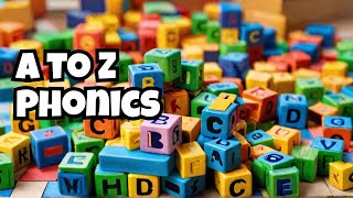 ABC Alphabet | Phonics sound for Kids| Toddler learning videos | A to Z with words