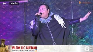 AMAKABOGERA (MALE AREGLO) BY WILSON BUERANO (Live Performance at DSSNP Got Talent 2024)