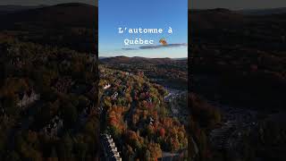 L’automne à Québec 🍂 #fall #quebec #drone