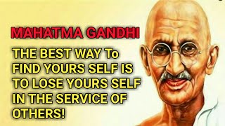 மகாத்மா காந்தி  MAHATMA GANDHI