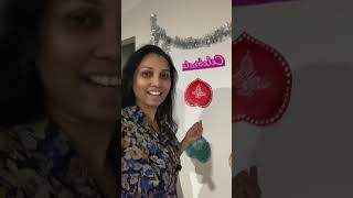 Shantala’s Diwali decoration ❤️❤️❤️❤️