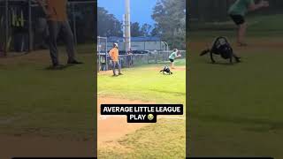 Average little league play 😂#platecrate #baseball