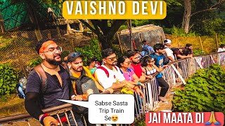 Live Vaishno Devi  Navratri Special Decoration | Jor Se Bolo JAI MATA DII🙏Delhi to Katra Train 😍