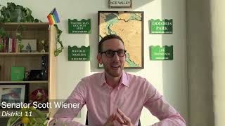 DPR 2022 IPM Achievement Award - Senator Scott Wiener on Chris Geiger and Oracle Park