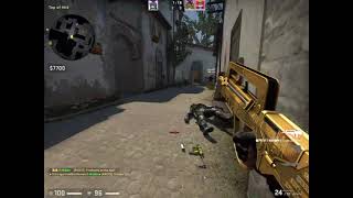 Found A GOLD FAMAS in CSGO public BIG MONEY