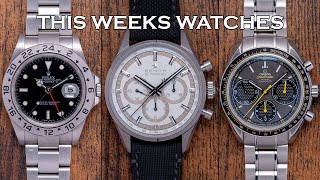 This Weeks Watches - Ltd Zenith Chronomaster, Rolex Explorer II, Omega Speedmaster & More [EP150]