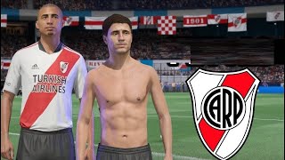 JUGANDO CON ICONOS DE RIVER PLATE EN MODO CARRERA !! NUNCA ANTES VISTO EN  EA SPORTS FC 24