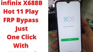 INFINIX HOT 11 PLAY FRP bypass | X688B  GOOGLE ACCOUNT  BYPASS 2023  BY UNLOCK  TOOL  LATEST VERSON