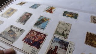 OLD INDIAN stamp collection part 3