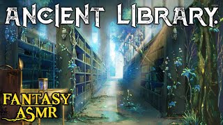 🏛 Ambience ASMR | Ancient Library 🌦 Thunder, Rain Ambience (📚 Atlantis Library inspired ASMR 📚)