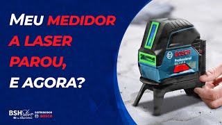 Meu medidor a laser parou, e agora?