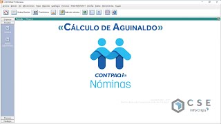 Cálculo de Aguinaldo en CONTPAQi Nóminas