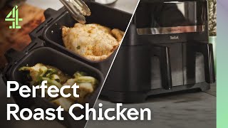 Jamie Oliver's Perfect AIR FRYER Roast Chicken | Jamie's Air Fryer Meals | Channel 4