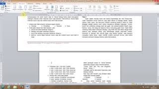 CARA MEMBUAT HALAMAN PER HALAMAN BERBEDA LANDSCAPE, PORTRAIT PADA MS  WORD