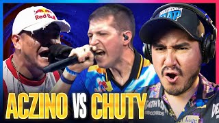 LA BATALLA MÁS ESPERADA DEL AÑO | Aczino vs. Chuty (REACCIÓN) Red Bull Batalla 2023 Internacional