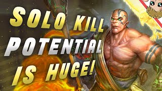 SOLO LANE IS A BRAWL AGAIN! Sun Wukong Solo - SMITE Season 11