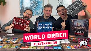 World Order - The Board Game - Playthrough