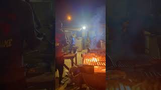 IL BRAISE DU POISSON DE 12H à 00h AU SÉNÉGAL🇸🇳 #togo #2024 #sénégal #streetfood #africafood #party