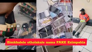 Inhlanzi ishelwe amanzi kowesilisa ona25 otholakale mezimpahla zama FAKE eZilinganiselwa ku 3million