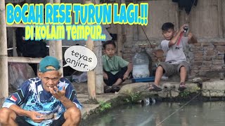 GOKIL!! LIHAT BOCAH RESE TURUN DI KOLAM TEMPUR LAGI!!