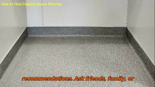 How to Find Calgary Epoxy Flooring