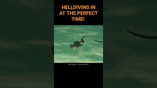 Perfect Timing Helldive! - Helldivers 2 #helldivers2 #gaming #democracy #helldivers #gamingshorts