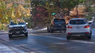 Dozens Of Cars Crashed, & Spun Out From Icy Roads