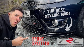 The BEST Styling Mod! | Fitting a TRC Front Splitter to my Fiesta ST150