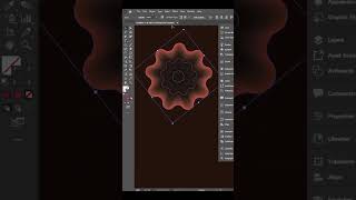 Adobe Tutorial for Beginners | How To Create A Gradient Flower In Illustrator | Graphy Tamizh