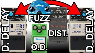 Digital Delay Before or After Drive? - Guitar Tone Tested