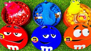 Satisfying Video Unpacking 3 M&M'S Containers with Color Candy ASMR ৷ 2024