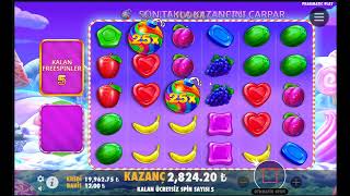 SWEET BONANZA 1000 | FARMDAN SON KRŞDAN DÖNDUK 1000X BİGWİNİ #sweetbonanza1000x #casino #slots