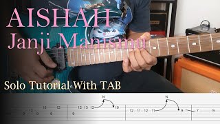 AISHAH - Janji Manismu - Solo Tutorial with TAB