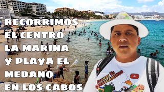 recorrimos el centro, la marina y la playa el medano .#cabosanlucas