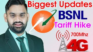 BSNL Biggest Update | BSNL New 4G Upgradation | BSNL Tariff Hike | BSNL New Logo | TCS BSNL 4G Sites