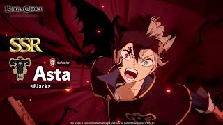 【Character Intro: Black Asta- Skills】⚔️😈