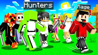 *IMPOSSIBLE* Minecraft Speedrun vs 6 Hunters