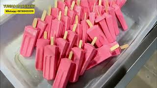 24 molds South Africa Automatic Popsicles Making Machine Ice Lolly Making Machine #youtube