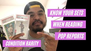 Know Your Sets When Reading Pop Reports (Condition Rarity) | Sports Cards Collecting and Investing |