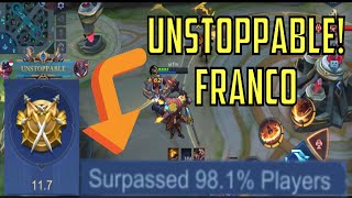 This Franco is Unstoppable! - Mobile Legends