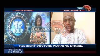 DR  NURA UMAR ALIYU SPEAKS ON RESIDENT DOCTORS STRIKE