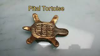 MAYAPURI Brass Turtle for Vastu Feng Shui Tortoise, Good Luck | Best Wishes Gift