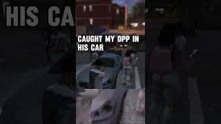 CAUGHT MY OPP IN HIS CAR #viral #shorts_video #shortsfeed #rp #ybnrp #windycityrp #wc#gta #gtarp #1