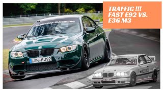 Traffic Funlap! l Fast E92 M3 l Kommentiert l Nürburgring Nordschleife l Maximilian Kurz