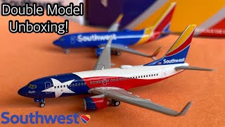 *DOUBLE WN UNBOXING* Southwest Airlines 2 model unboxing (Panda models/ Gemini Jets) - October 2021.