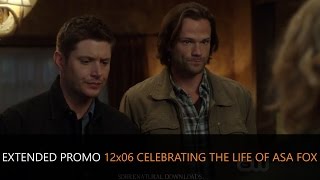 Supernatural 12x06 Extended Promo "Celebrating the Life of Asa Fox"