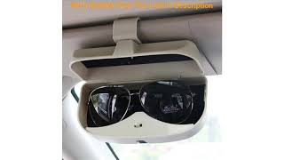 Car glasses case car sun visor bill glasses clip multi-function car glasses storage box