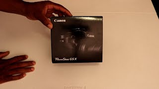 Canon PowerShot G5X Unboxing + Video Quality Test