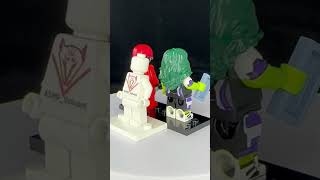 Minifigures Daredevil She-Hulk #daredevil #marvel Lego #fun #lego #satisfying #kids #shorts #disney